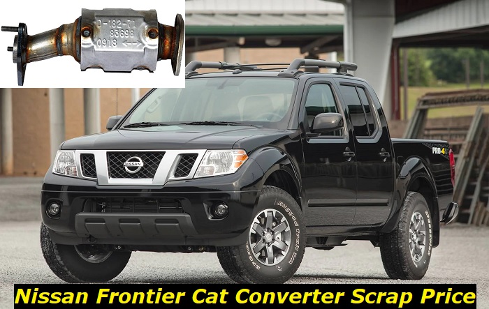 nissan frontier cat converter scrap price